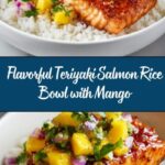 Teriyaki Salmon Rice Bowl with Mango Recipe