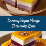Vegan Mango Cheesecake Bars Recipe