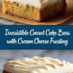 Carrot Cake Bars with Cream Cheese Frosting Recipe