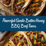 Garlic Butter Honey BBQ Beef Tacos Recipe