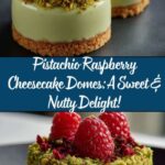 Pistachio & Raspberry Cheesecake Domes Recipe
