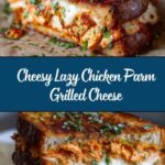 Lazy Chicken Parmesan Grilled Cheese Recipe