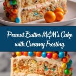 Butter Cake with Peanut Butter Frosting Recipe