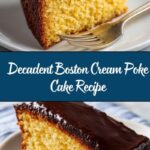 Boston Cream Poke Cake Recipe