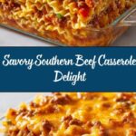 Southern Five Layer Beef Casserole Recipe