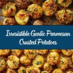 Crispy Garlic Parmesan Crusted Potatoes Recipe