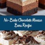 No-Bake Chocolate Mousse Bars Recipe