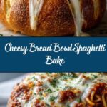 Easy Cheesy Bread Bowl Spaghetti Recipe Delight Recipe