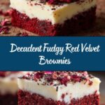 The Best Fudgy Red Velvet Brownies Recipe