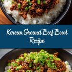Korean Ground Beef Bowl Recipe
