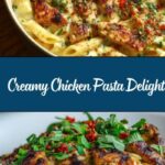 Creamy Crunchy Chicken Pasta Recipe