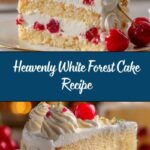 White Forest Cake Recipe