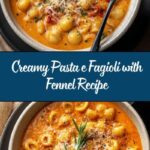 Lush & Creamy Pasta e Fagioli with Fennel: An Amazing Ultimate Recipe