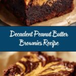 Peanut Butter Brownies Recipe