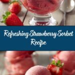 Strawberry Sorbet Recipe
