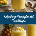 Fruity Summer Cold Pineapple Soup Recipe
