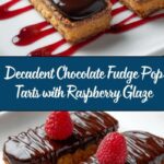 Chocolate Fudge Pop Tarts with Raspberry Glaze Recipe