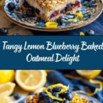 Lemon Blueberry Baked Oatmeal Recipe
