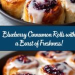 Blueberry Cinnamon Rolls Recipe