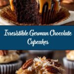 German Chocolate Cupcakes Recipe
