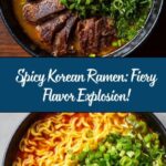 Spicy Korean Ramen: A Flavorful Journey into Authentic Korean Cuisine Recipe