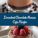 Delightful Chocolate Mousse Cups Recipe