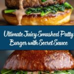 Juicy Smashed Patty Burger with Secret Sauce Recipe