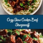 Easy Slow Cooker Beef Stroganoff Recipe