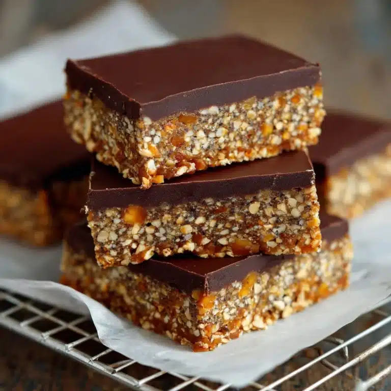 Chocolate Date Almond Bars Recipe