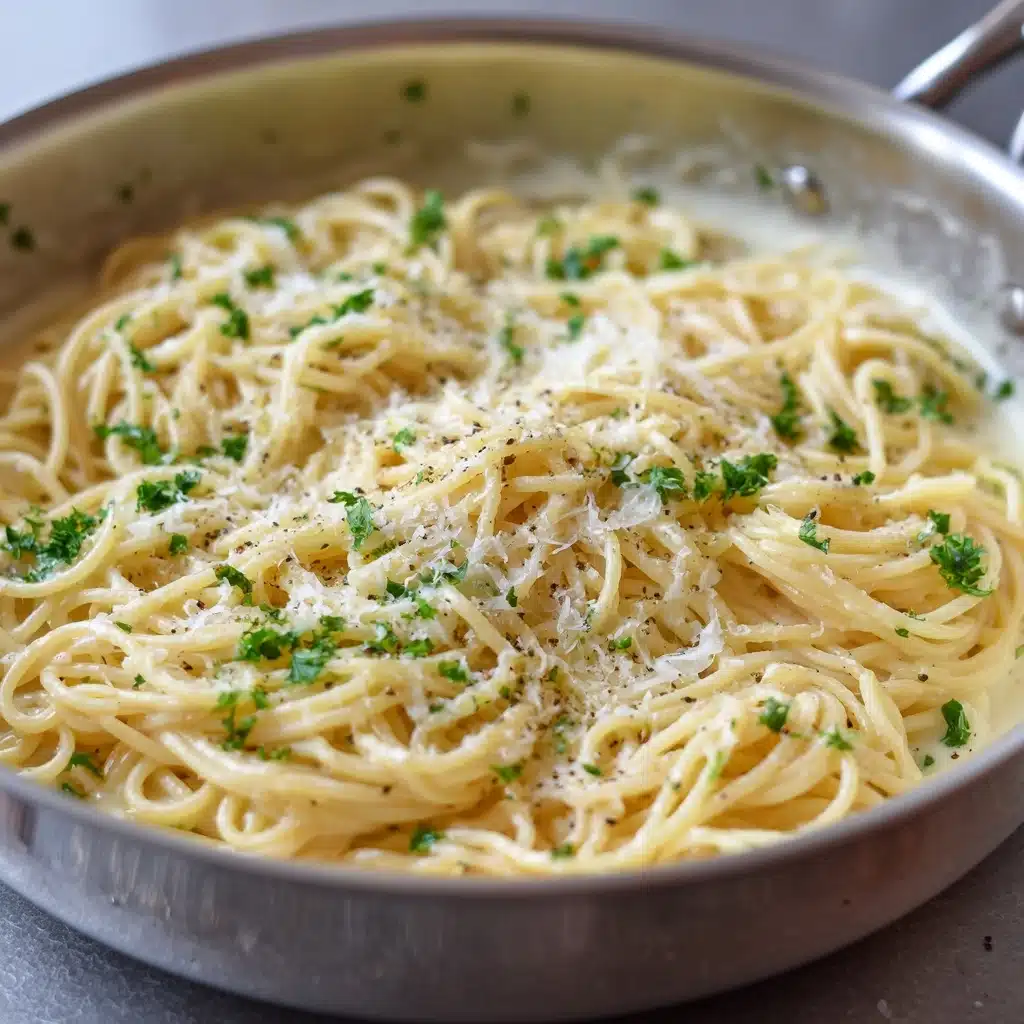 Garlic Parmesan Pasta (One Pot!) Recipe