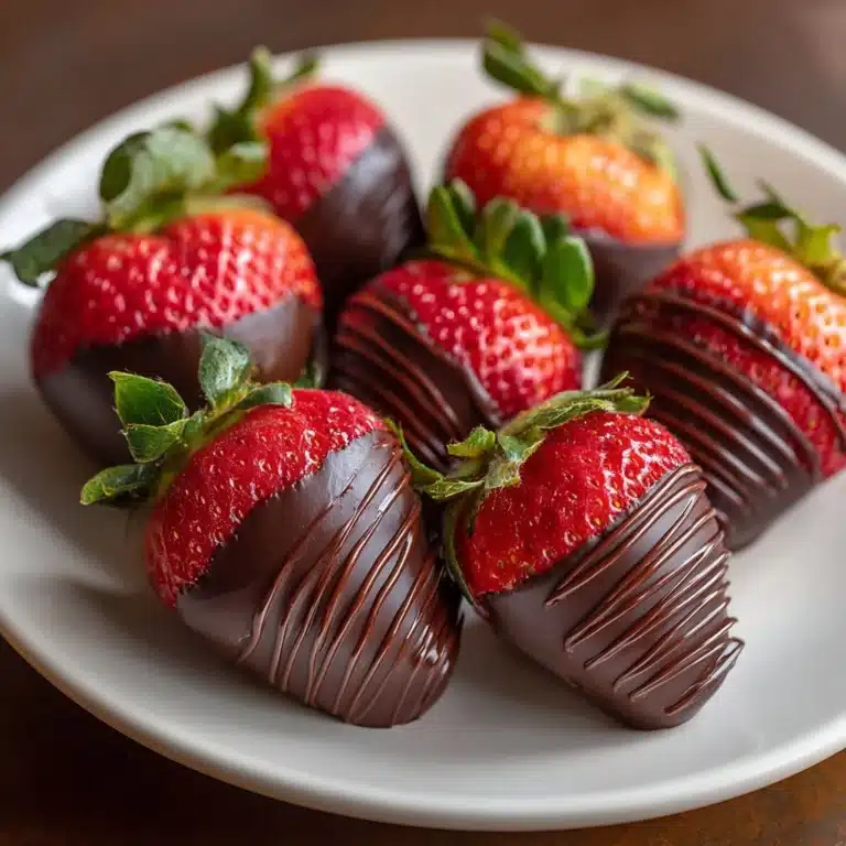 Easy Chocolate-Covered Strawberries Recipe
