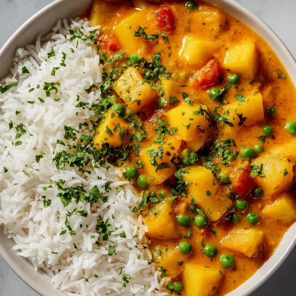 Pumpkin Curry with Rice Recipe - Recipe Image