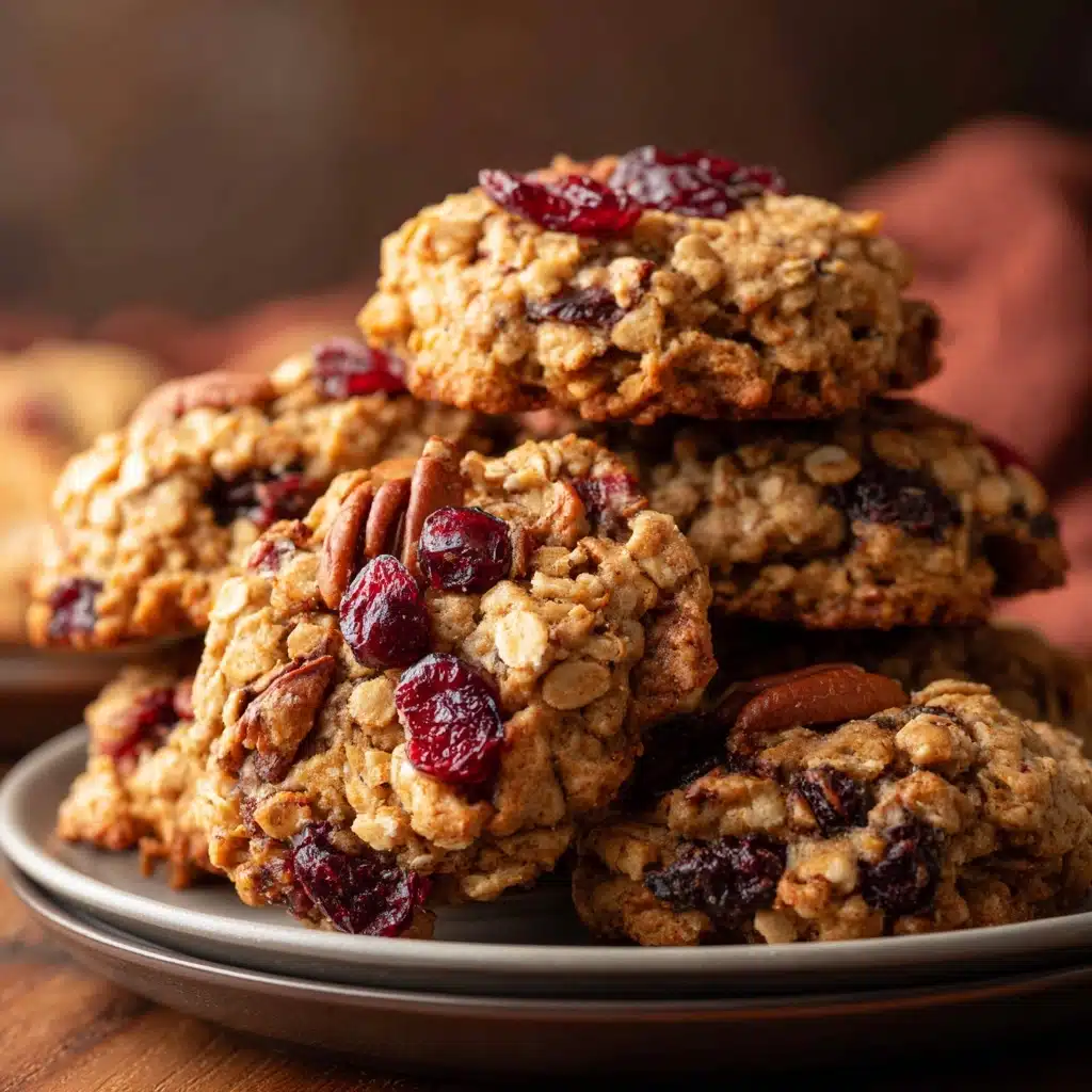 Cranberry Pecan Oatmeal Cookies Recipe