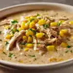 Creamy White Chicken Chili with Corn Recipe