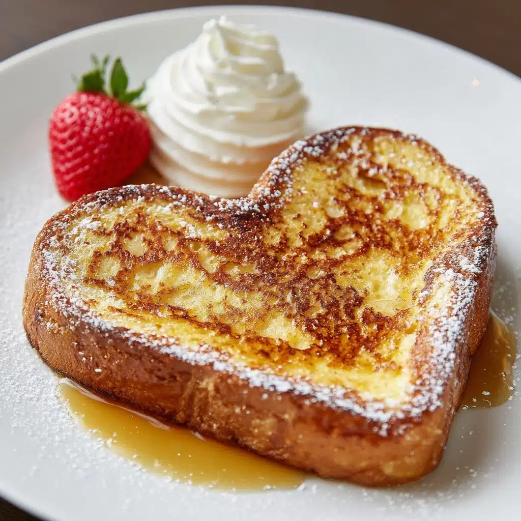 Heart-Shaped French Toast Recipe - Recipe Image