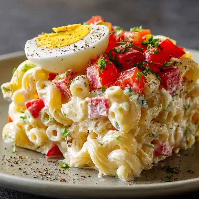 Deviled Egg Pasta Salad Recipe