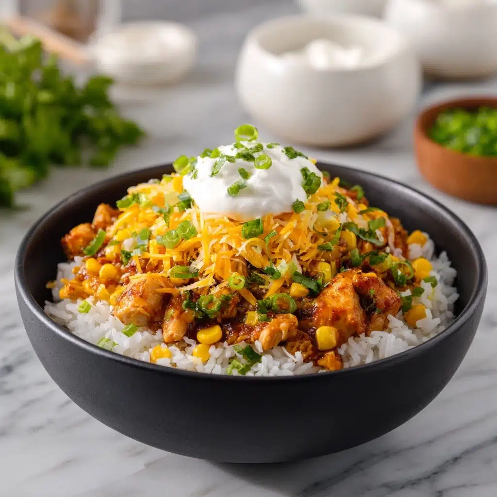 Slow Cooker Fiesta Chicken and Rice Recipe - Recipe Image