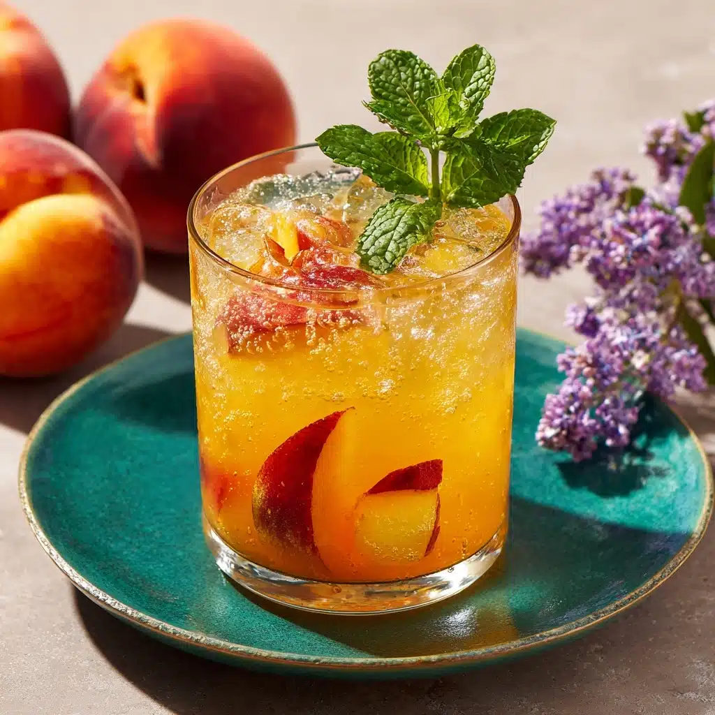 Easy Peach Tea: The Perfect Refreshing Summer Drink Recipe - Recipe Image