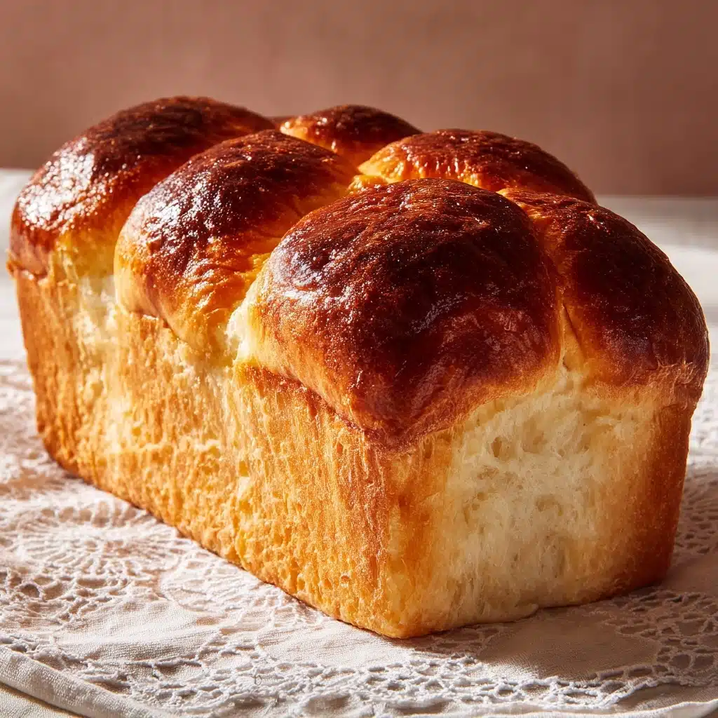 Sweet Condensed Milk Bread Recipe - Recipe Image