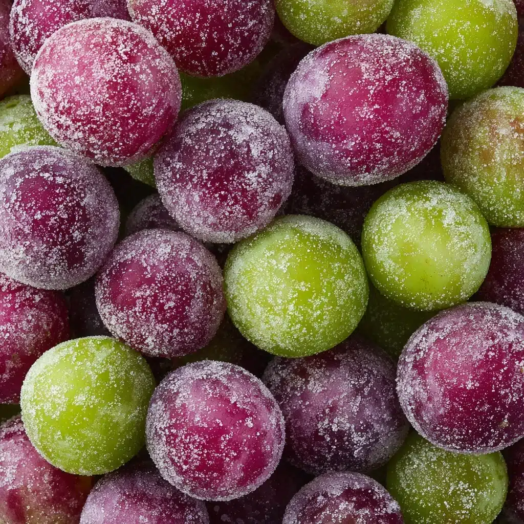 Healthy Sour Candy Frozen Grapes: An Incredible Guilt-Free Treat Recipe - Recipe Image