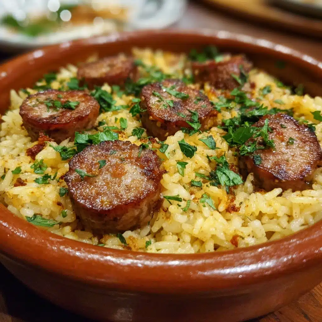 Cheesy Sausage and Rice Recipe