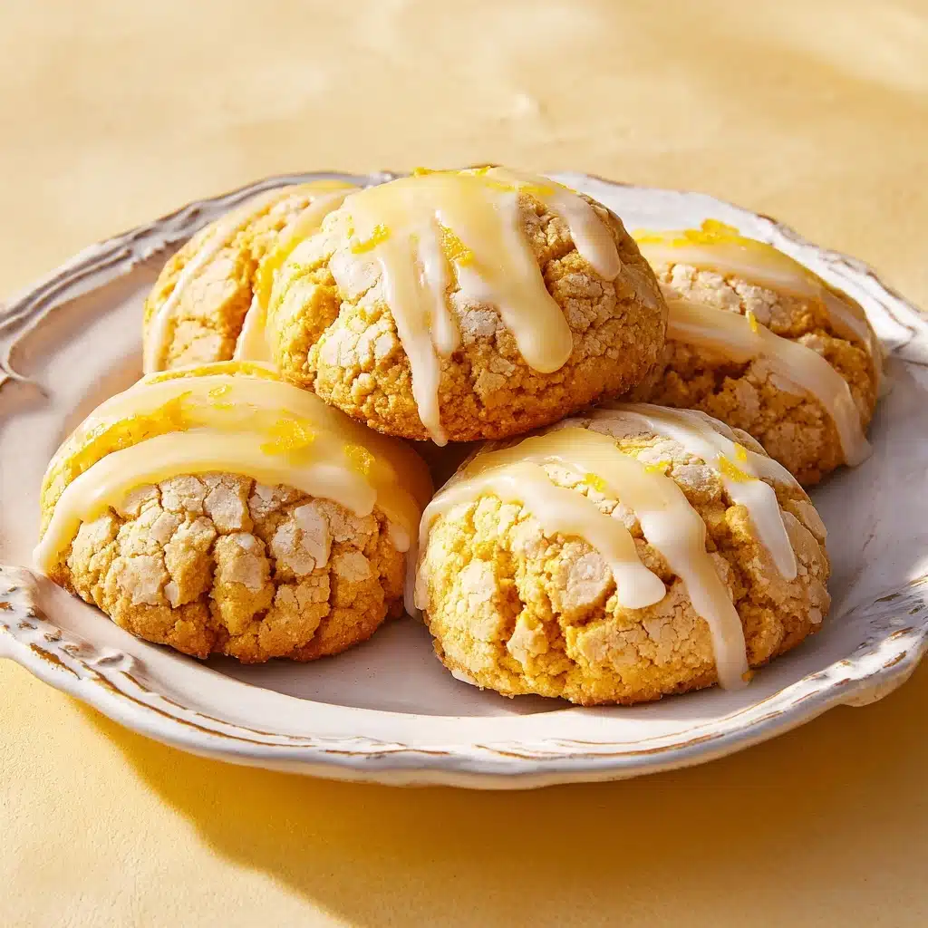 Lemon Pound Cake Cookies Recipe - Recipe Image