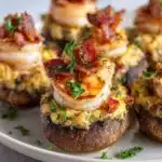 Creamy Shrimp Stuffed Mushrooms Recipe