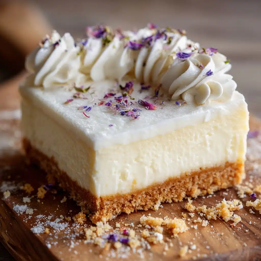 Vanilla Bean Cheesecake with a Vanilla Wafer Crust Recipe - Recipe Image