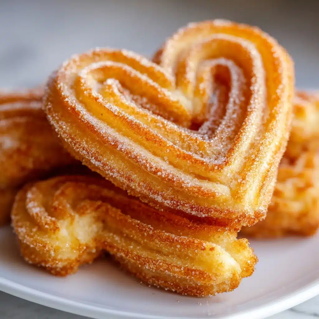 Heart-Shaped Churros Recipe - Recipe Image