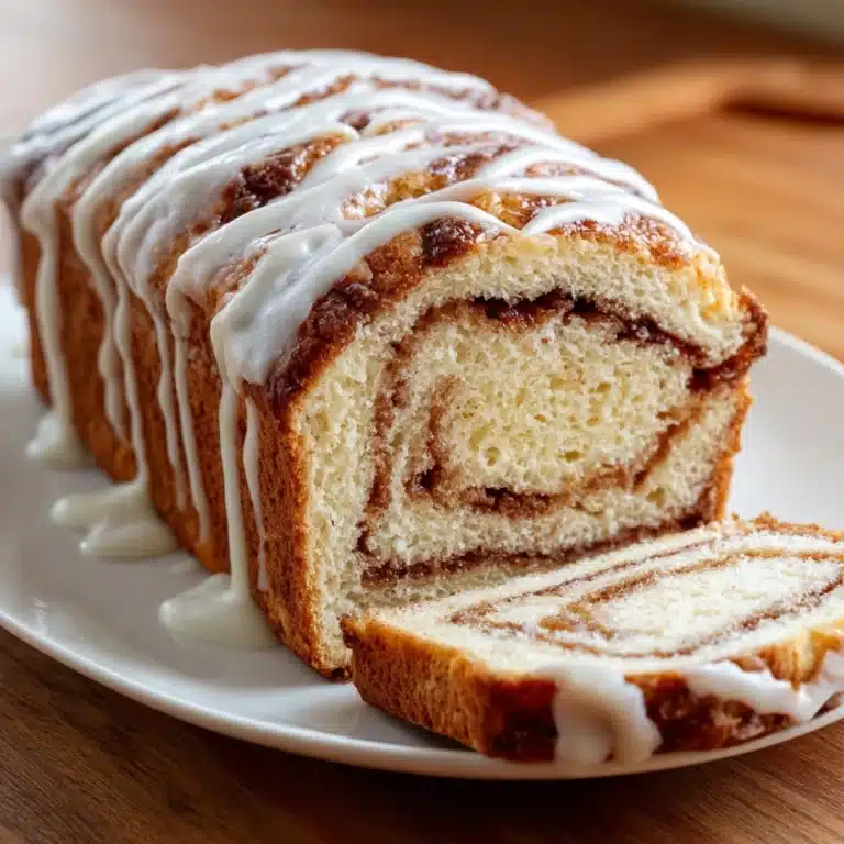 Dollywood Cinnamon Bread with Icing Recipe