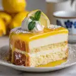 Easy Lemon Custard Cake Recipe