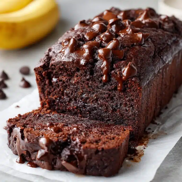 Healthy Chocolate Banana Bread Recipe
