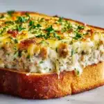 Crispy Cheesy Creamy Tuna Melt Recipe