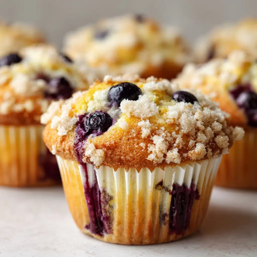 Blueberry Streusel Muffins Recipe - Recipe Image